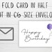 Printable Birthday Card 4x6 Inch / A6 Size Card Instant Digital ...