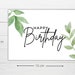 Printable Birthday Card in A6 Size Card / 4x6 Inch Instant - Etsy