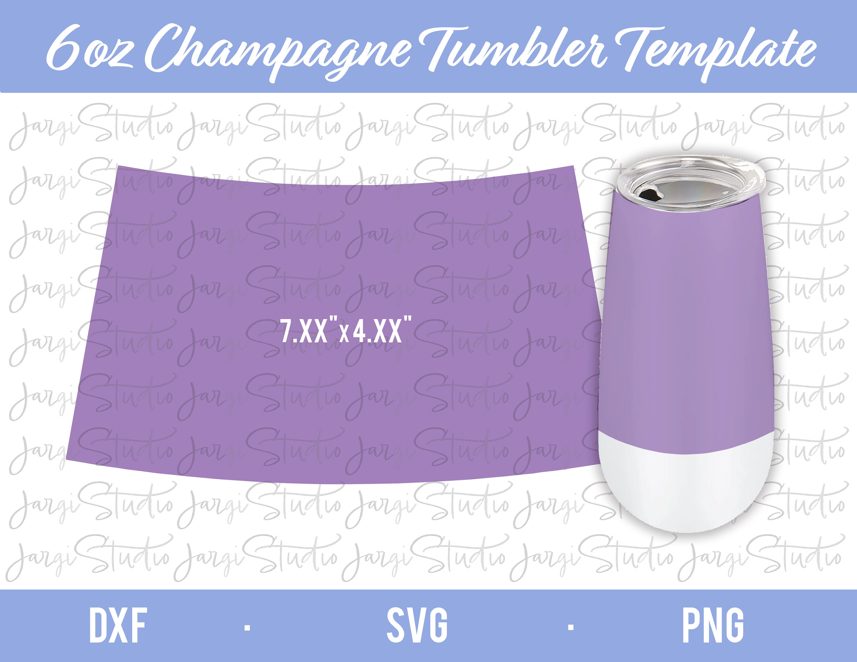 Personalized 6oz Champagne Tumbler – AllureDesigns&Co
