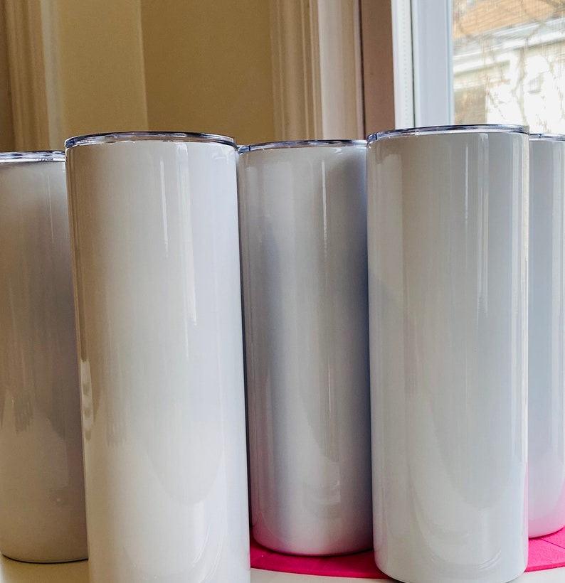 BULK 20oz Sublimation Tumbler Blanks Skinny Tumbler Straight Etsy