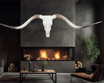 Real Longhorn Skull | Show Trophy Longhorn | Rare Legacy Collector's Item | Lodge Luxury Decor 793