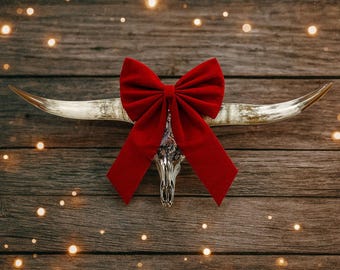 Real Longhorn Skull Art | High End Collector's Piece | Pure Silver Fine Art 813