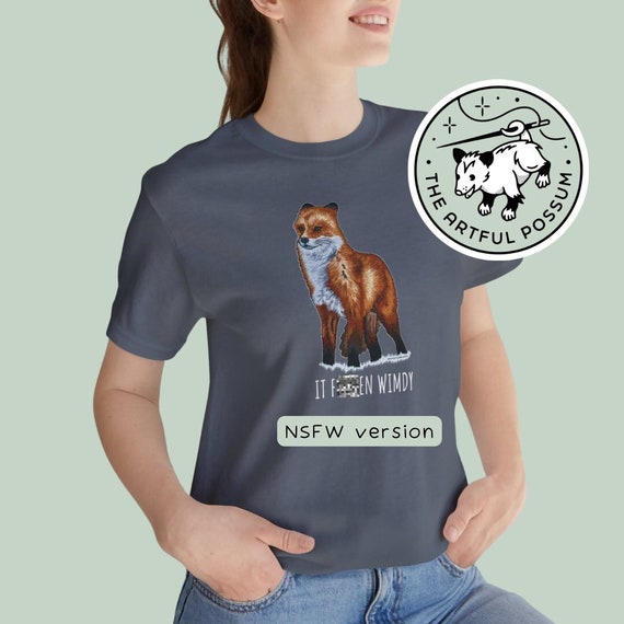 NSFW Wimdy Fox T-shirt - Unisex Jersey Short Sleeve Tee - T Shirt