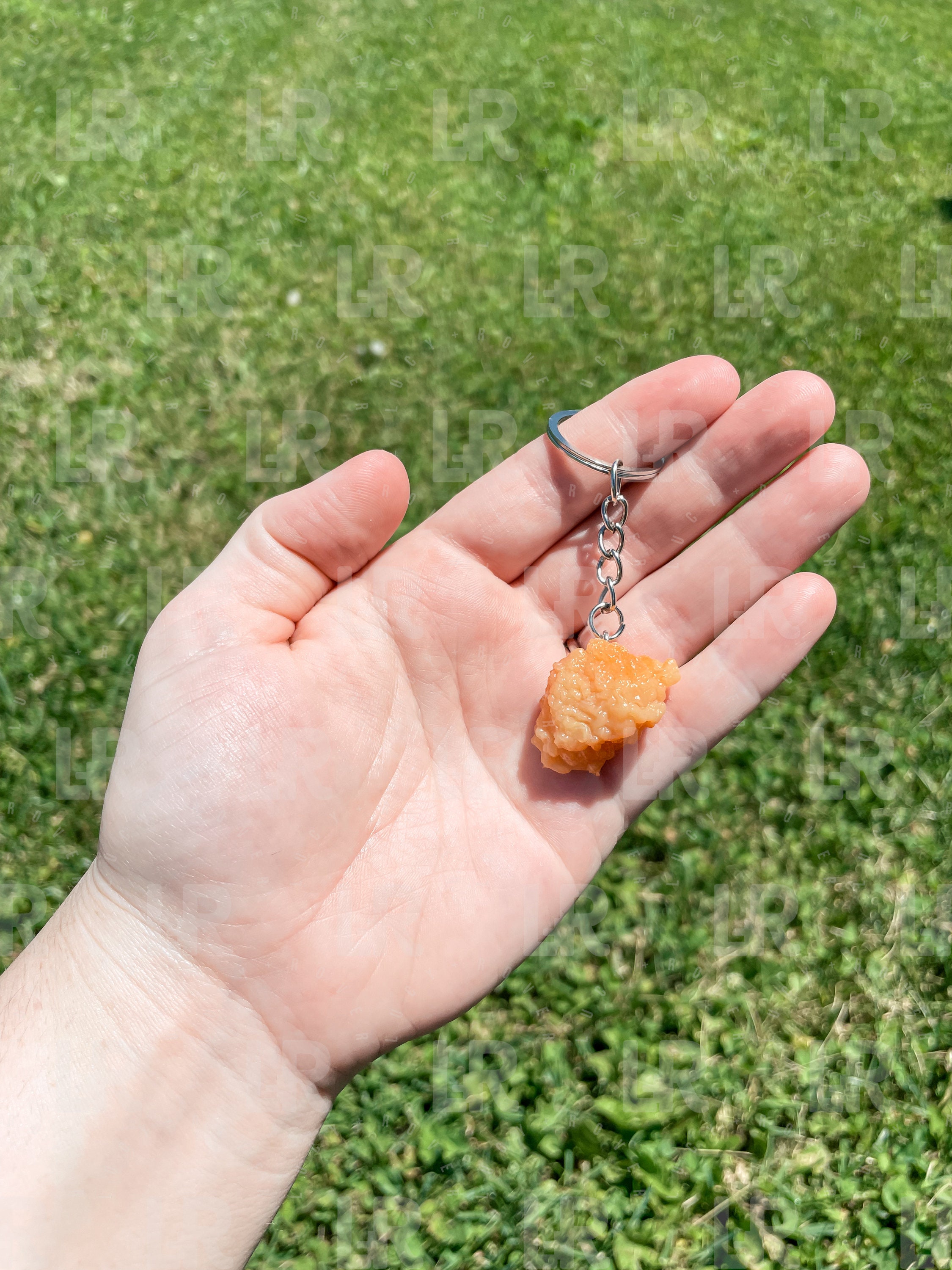 Nugget Key Chain Chicken Nugget Keychain - French Fry Keychain - Popcorn Chicken ...