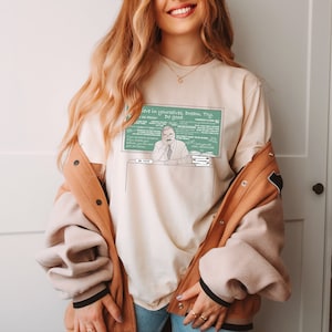 BmW | Mr. Feeny Crewneck Tee | Unisex Fit 90s TV Show Minimalist Style Character Sketch Art T-Shirt