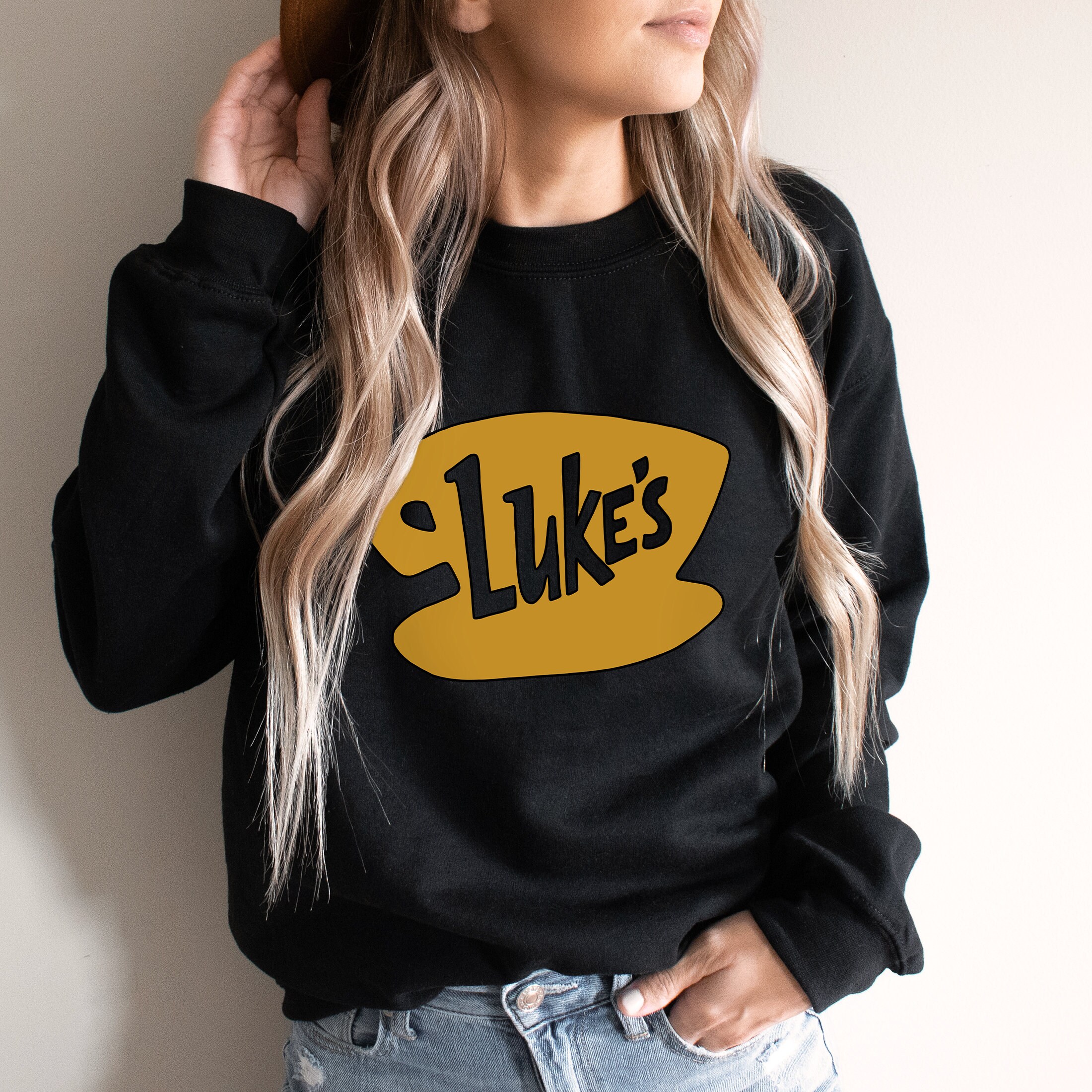Luke's diner crewneck hotsell