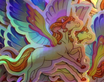 Swift Rainbow Pegasus Aufkleber