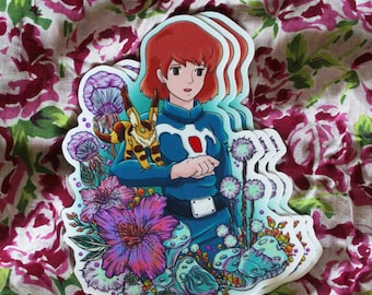 Vind anime vinylklistermärke