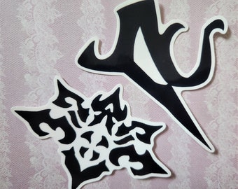 Tijdelijke tattoo FFXIV Archon/legacy mark