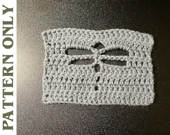 Crochet Dragonfly Motif | PATTERN ONLY