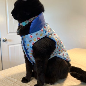 Cat Autumn and spring Cat Coat- Cute Jacket and T-shirt- Ideal for walking on the park or stay at home