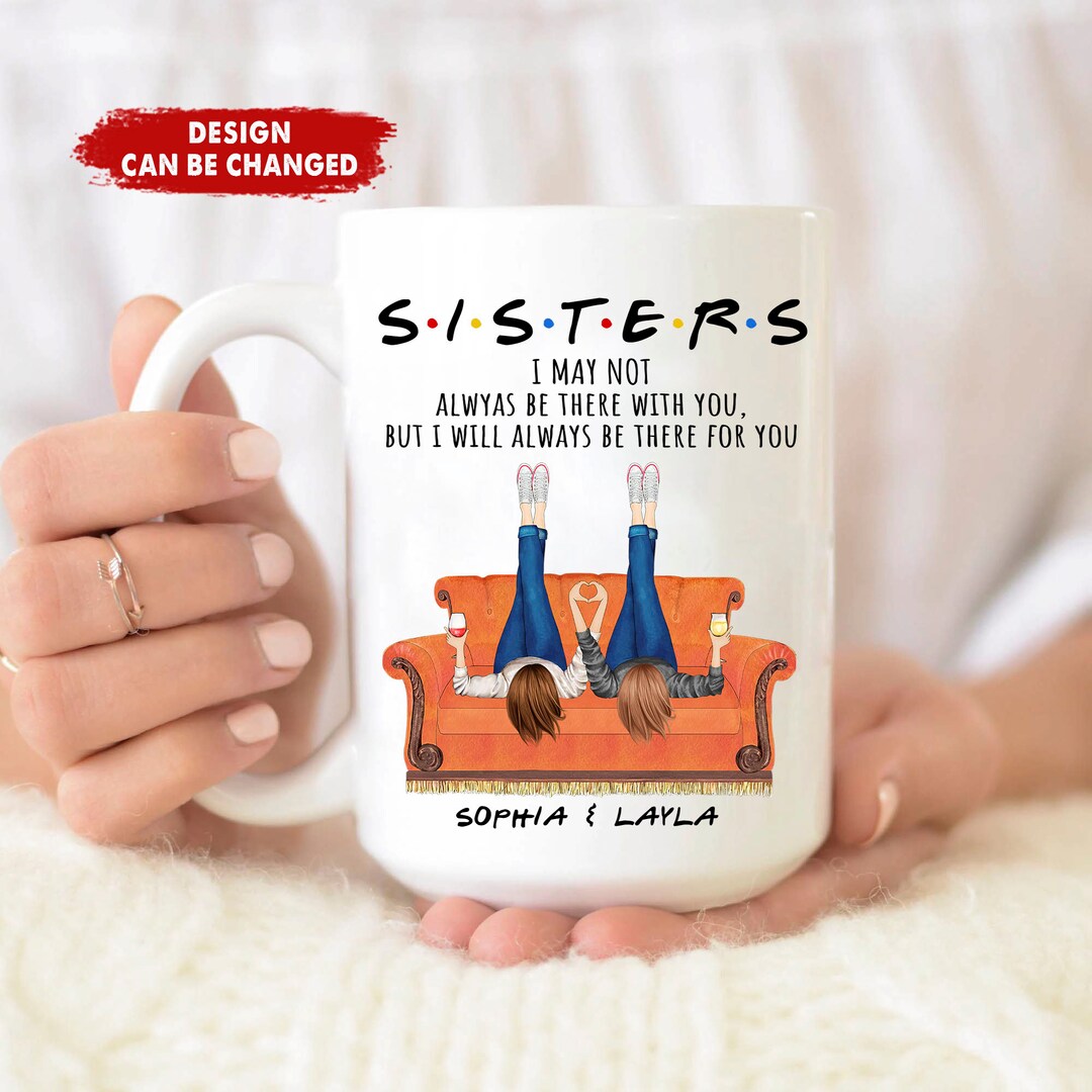 Personalized Sister Mug, Personalized Sister Gift From Sister, Birthday ...