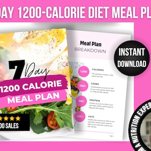 1200-Calorie Meal Plan | Diet Meal Plan | Healthy Meal Plan for Women