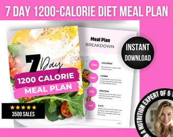 1200-Calorie Meal Plan | Diet Meal Plan | Healthy Meal Plan for Women