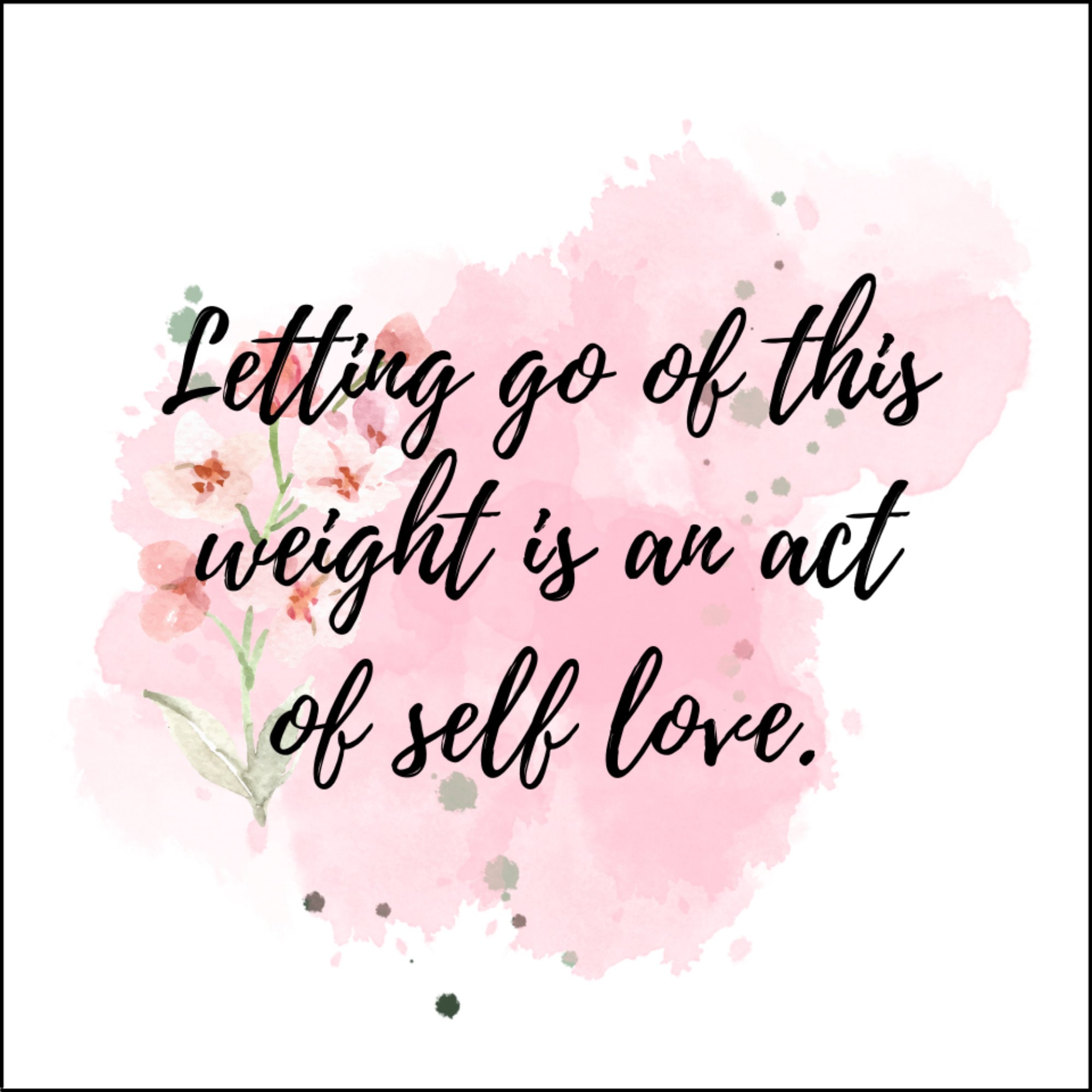 Morning Affirmations for Weight Loss Cards Printable Positive Etsy