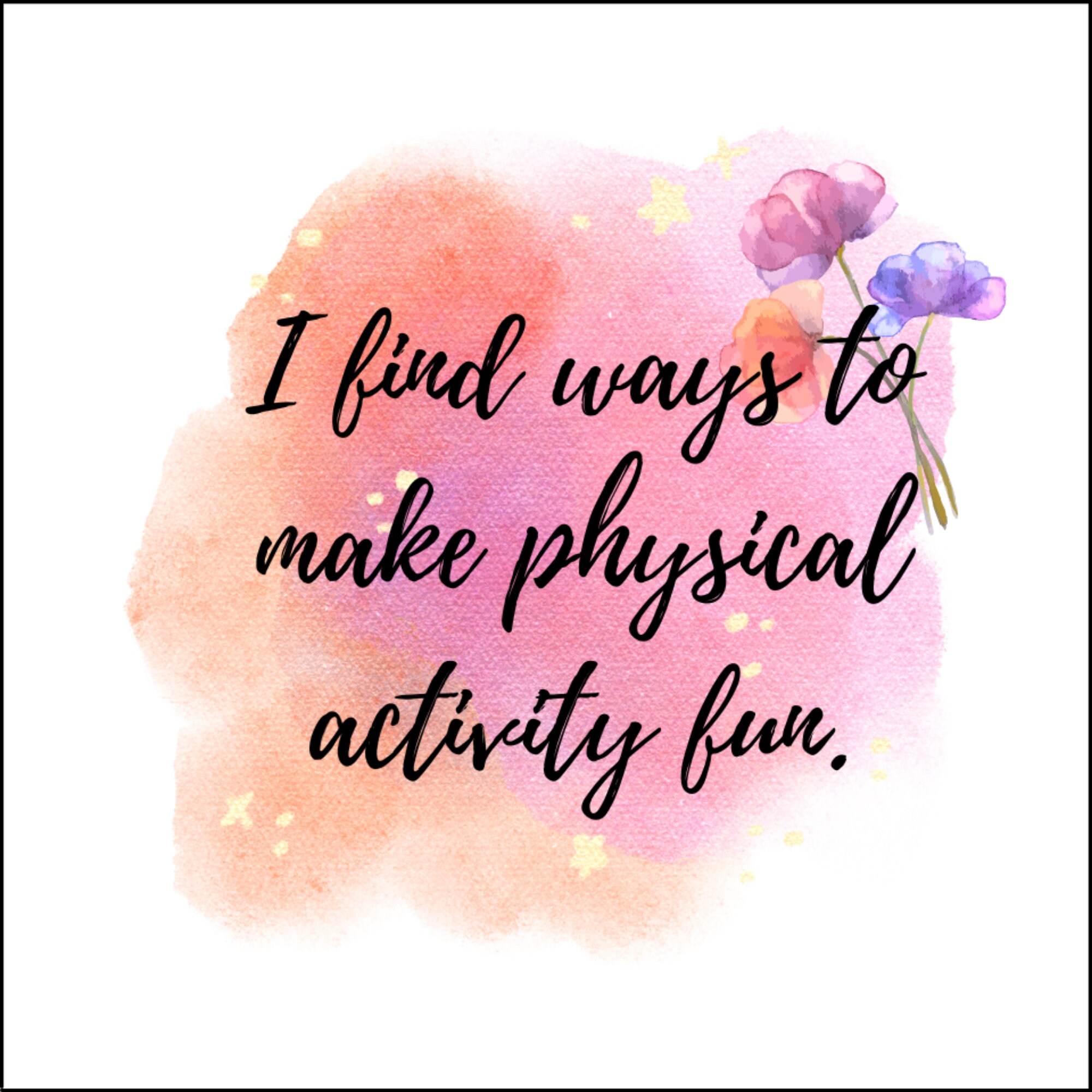 Morning Affirmations for Weight Loss Cards, Printable Positive I Am