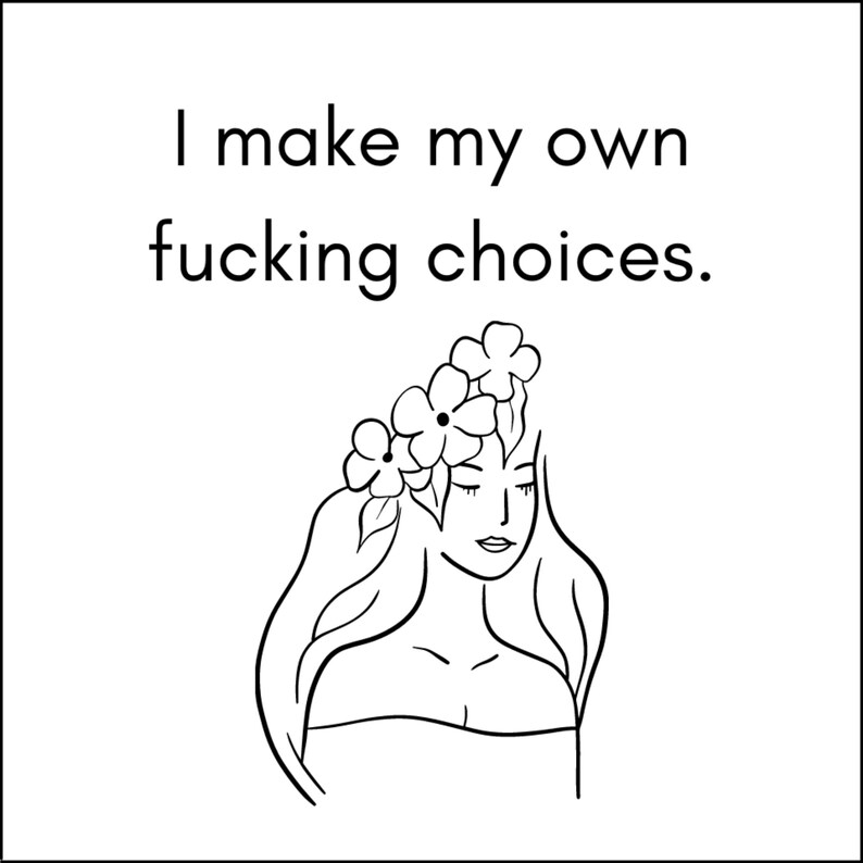 Sweary Affirmation Cards Sassy Affirmations Badass Etsy Australia