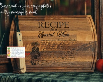 Personalized Gift, Mothers Day Gift, Recipe Cutting Board, Handwritten Recipe Cutting Board, Charcuterie Boards, Custom Cutting Board