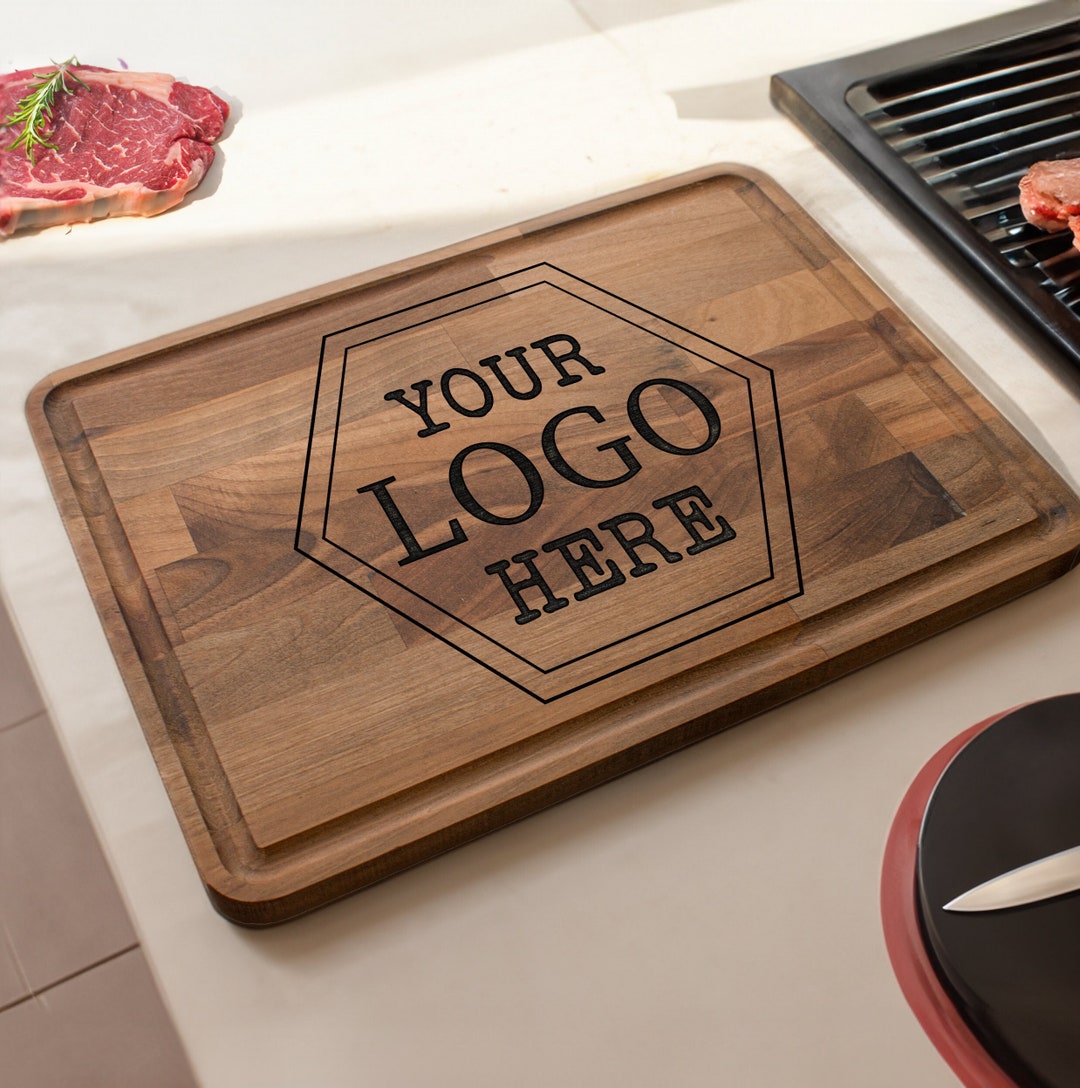 Personalized Cutting Board, Logo Cutting Board, Engraved Cutting Board