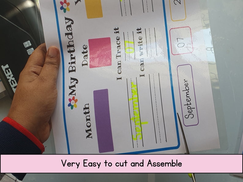 My Birthday Activity Page Printable Toddler Busy Book - Etsy