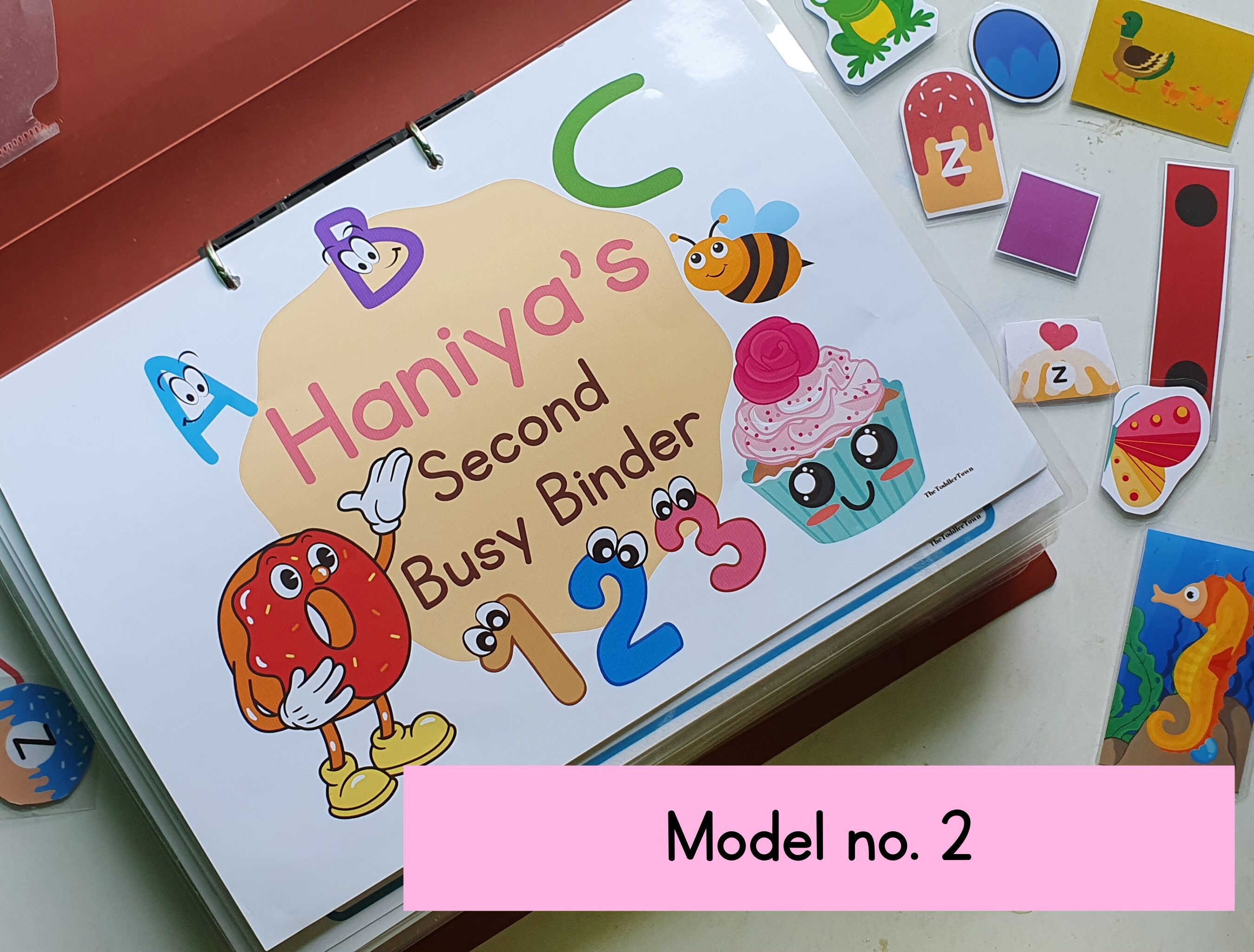 Busy Binder Cover Page learning Binder Preschool Etsy UK