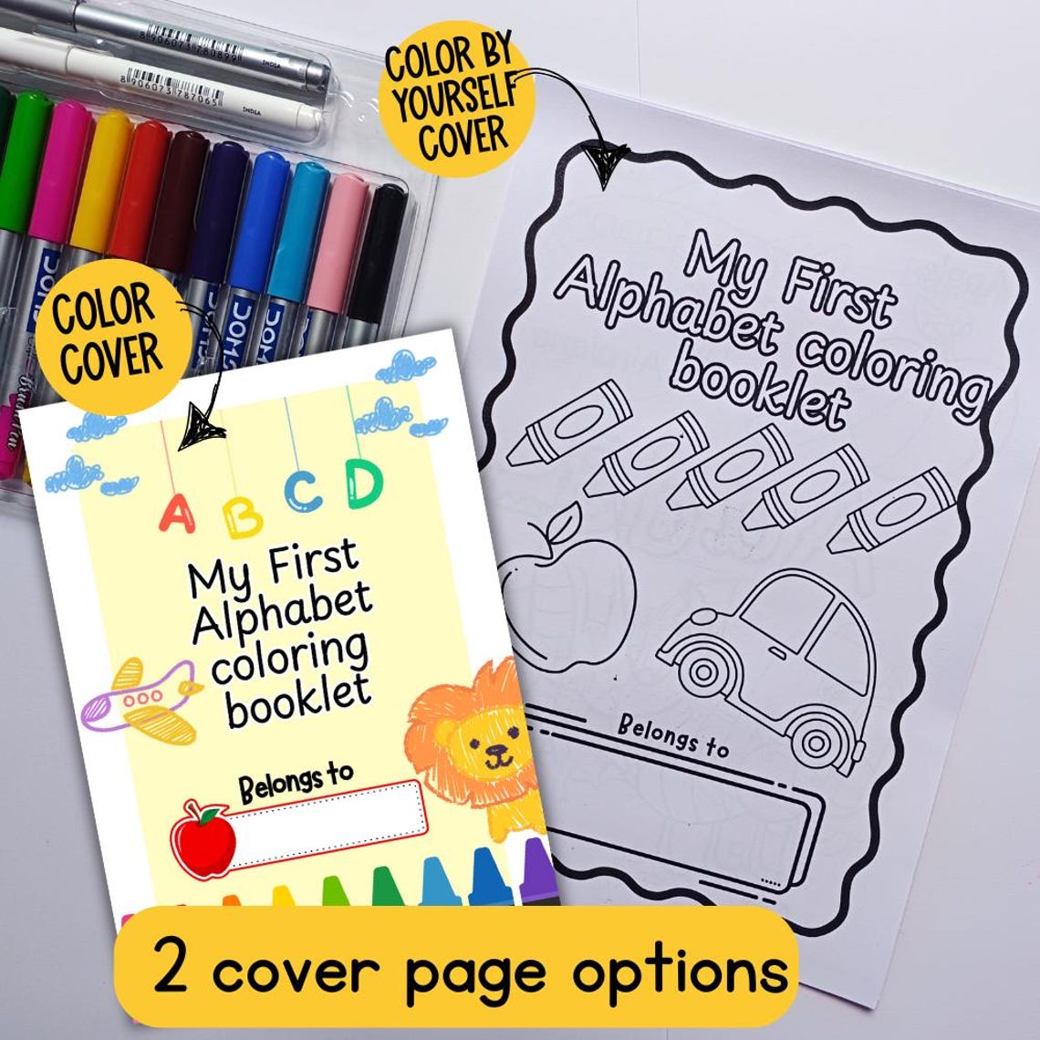 Alphabet Coloring Booklet, Preschool Activities, Preschool Curriculum ...