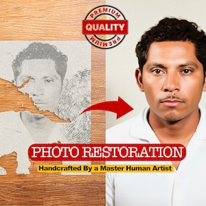 Revive your cherished memories with our Photo Restoration Service! We specialize in colorizing, repairing, and improving the quality of old pictures. Whether you have damaged photos or those suffering from blur, our expert techniques will restore them to their former glory. Enhance details, fix rips and tears, and bring life back to your treasured images. Let us help you preserve your history beautifully! Order now and see the transformation for yourself. Your memories deserve the best!