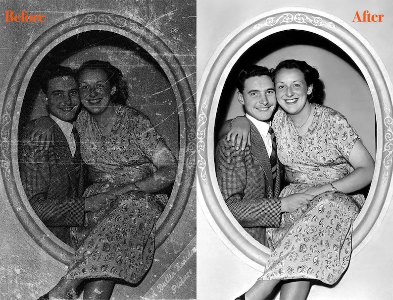 Best Photo Restoration Service! Repair Family Photos, Enlarge Small Photo, Picture Restoration, Photo Repair Damage, Fix Old Photo

Decades-old photo of a family gathering brought back to life with professional photo restoration and retouching. From fixing old photo scratches to image restoration for memory preservation, this service ensures your treasured pictures remain sharp, vibrant, and emotionally powerful.