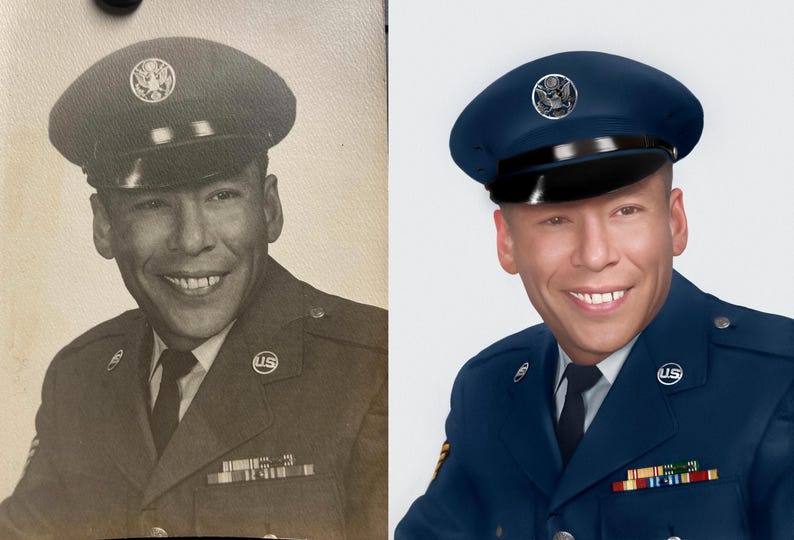 Best Photo Restoration Service! Repair Family Photos, Enlarge Small Photo, Picture Restoration, Photo Repair Damage, Fix Old Photo

Faded and cracked photograph from decades ago restored using image restoration, photo retouching, and Photoshop editing. This restoration service helps fix old photo problems while offering professional photo repair damage correction, helping clients preserve emotional and visual memories.