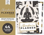 Printable Abundance Planner: Money Mindset Journal (Digital Planner)