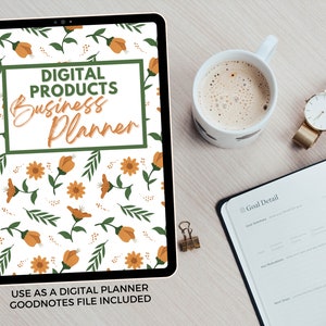 Digital Product Business Planner: Printable Goodnotes Planner (PDF ...