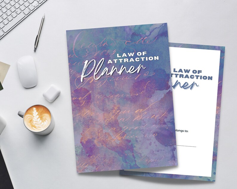 Law of Attraction Planner Printable Law of Attraction - Etsy