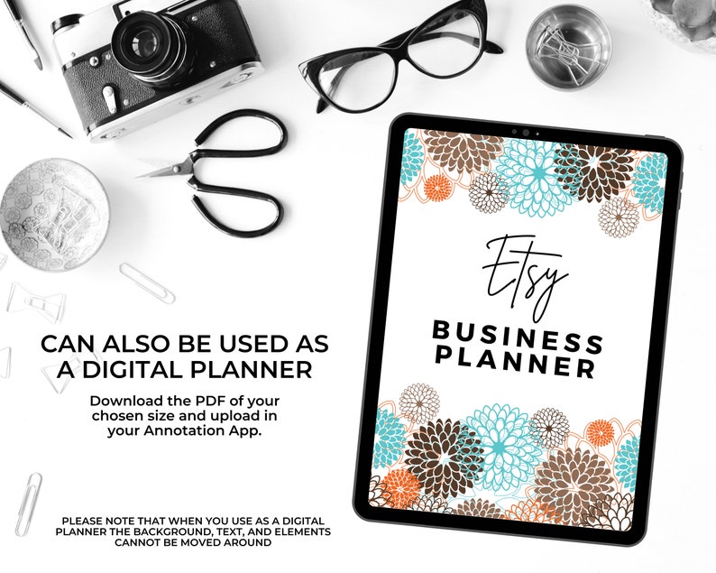 Etsy Business Planner Printable Instant Download Etsy Etsy