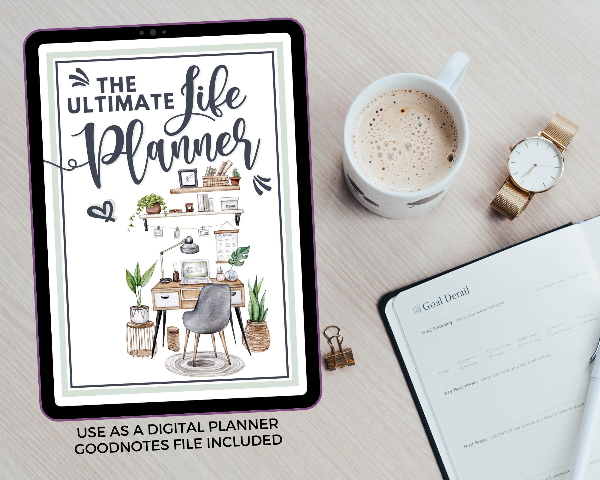 Ultimate Life Planner Binder Planner Bundle All in One Etsy Australia