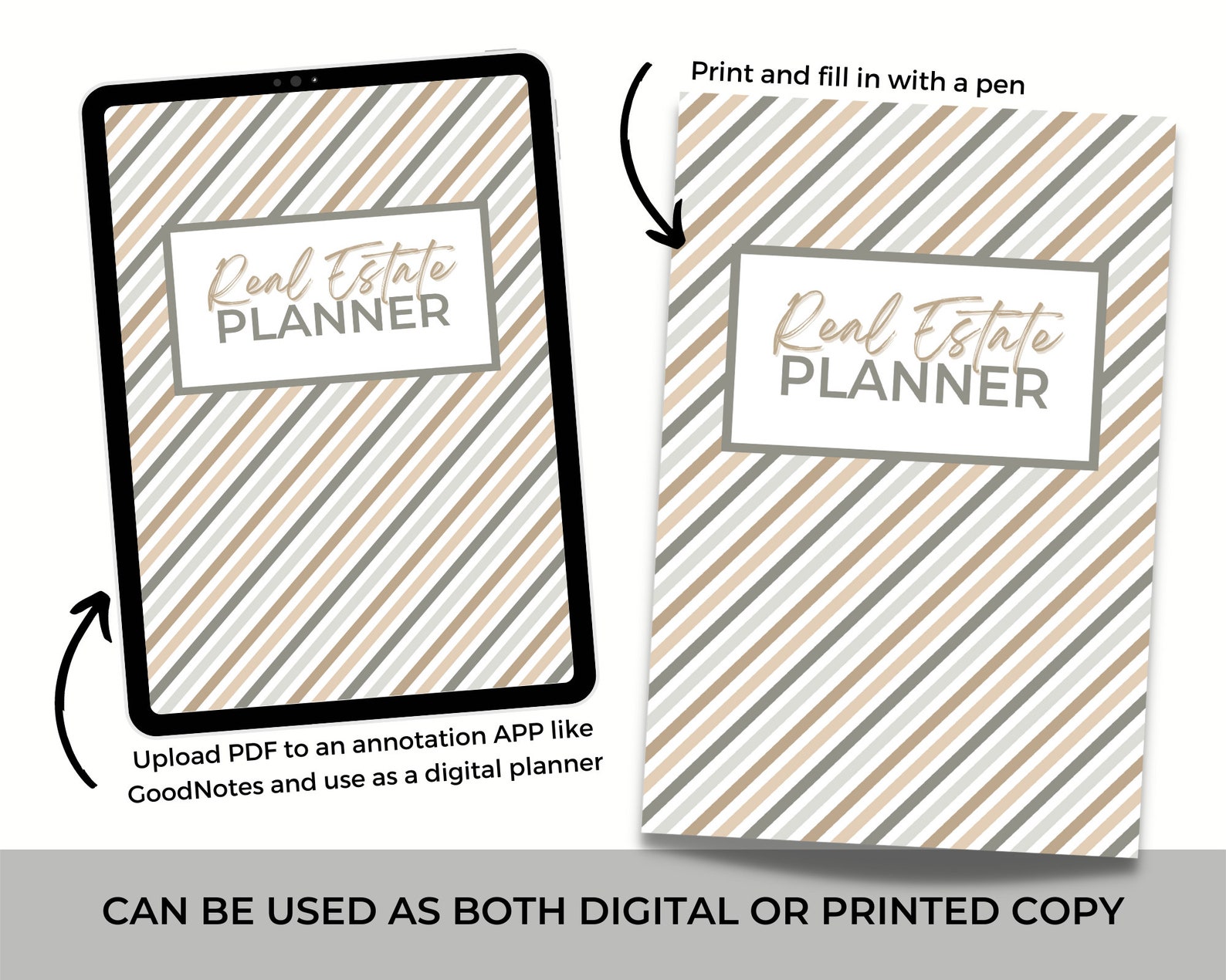 Real Estate Agent Planner Printable Realtor Checklist - Etsy
