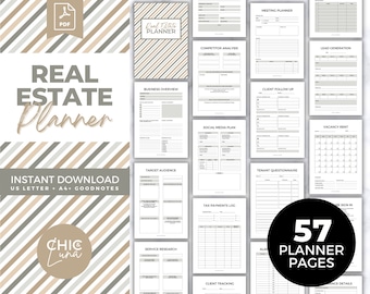 Real Estate Planner - Etsy