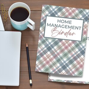 Household Binder Printable Ultimate Home Management Planner Household ...