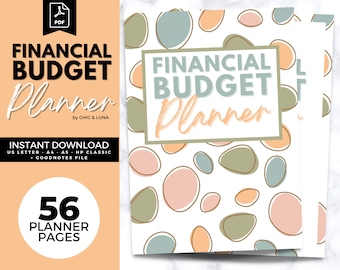 Planificateur de budget imprimable | Planificateur financier | Suivi financier | Remboursement de la dette | Planificateur de budget imprimable | Suivi de retraite | Budget zéro