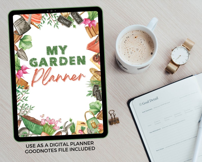 Gardening Planner Printable Garden Planner Garden Journal Etsy