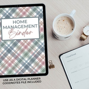 Household Binder Printable Ultimate Home Management Planner Household ...