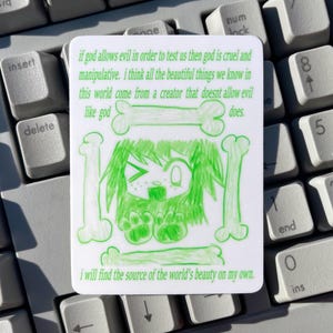 Puppy Girl Sticker: Webcore Animecore Cybercore Y2K Heisei Retro Juminocore Whimsy Twee Bild 1