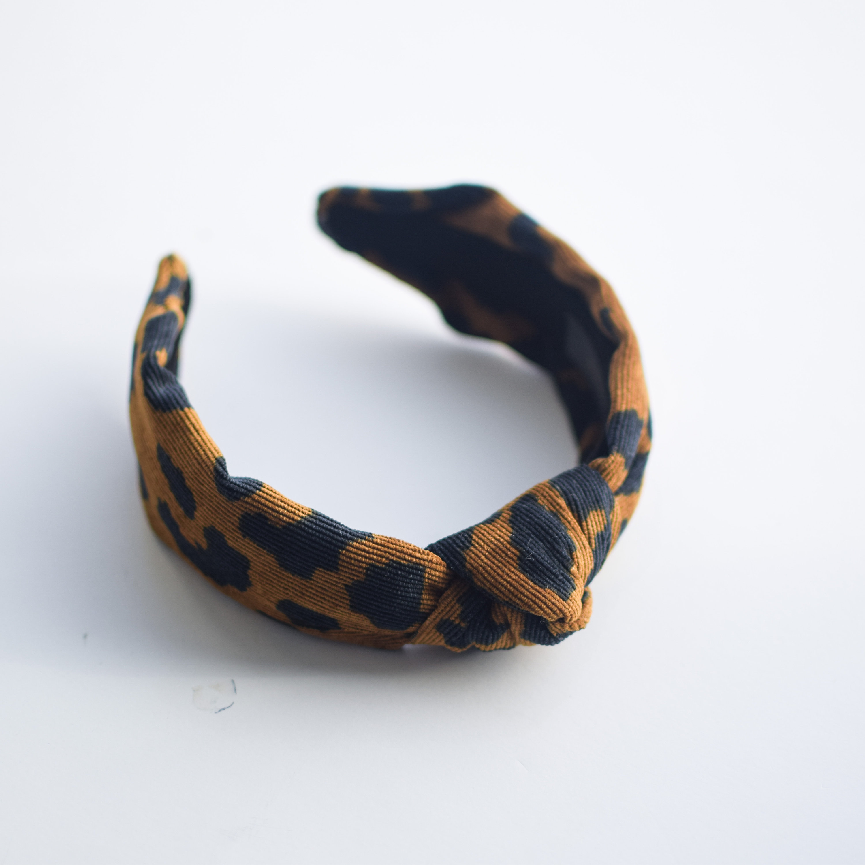 Lele Sadoughi Alice Leopard Print Headband Women Preppy lele sadoughi Leopard Knit Alice headband New | Mercari main image 2