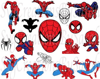 Digital Download Bundle With Outlines and Silhouettes Svg and Png