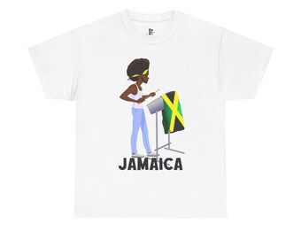 Jamaica T-Shirt | Carnival, Parade & Cultural Pride | Unisex Heavy Cotton Tee