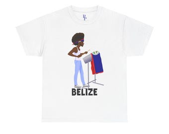 Belize-T-Shirt | Karneval, Parade & kultureller Stolz | Unisex-T-Shirt aus schwerer Baumwolle