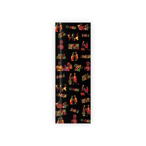 Kwanzaa Wrapping Paper Roll| Afrocentric Holiday Gift Wrap| Black History Celebratory Packaging| Joyous Kwanzaa Gift Wrap Roll image 3