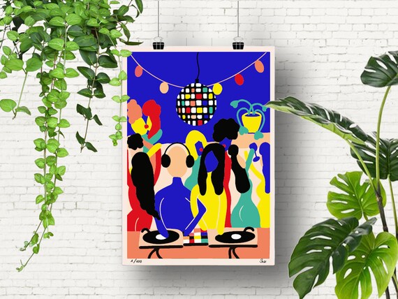 Affiche artistique FOLIES