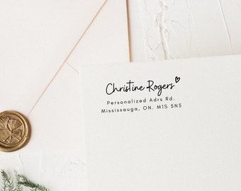 Self-Inking Stamp Custom Address Stamp Personalized Return Address Stamper Home Address Stamp SELF INKING Housewarming Stamp Custom Stamps