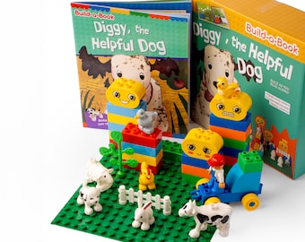 Animal Adventure Book | Diggy the Helpful Dog, Educational Children's Book