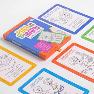 Card Games Set | Let's Get Started | Fun Family Game | Card Deck Game Night | Playing Cards Gift | Games for All Ages | Innovative Card Game